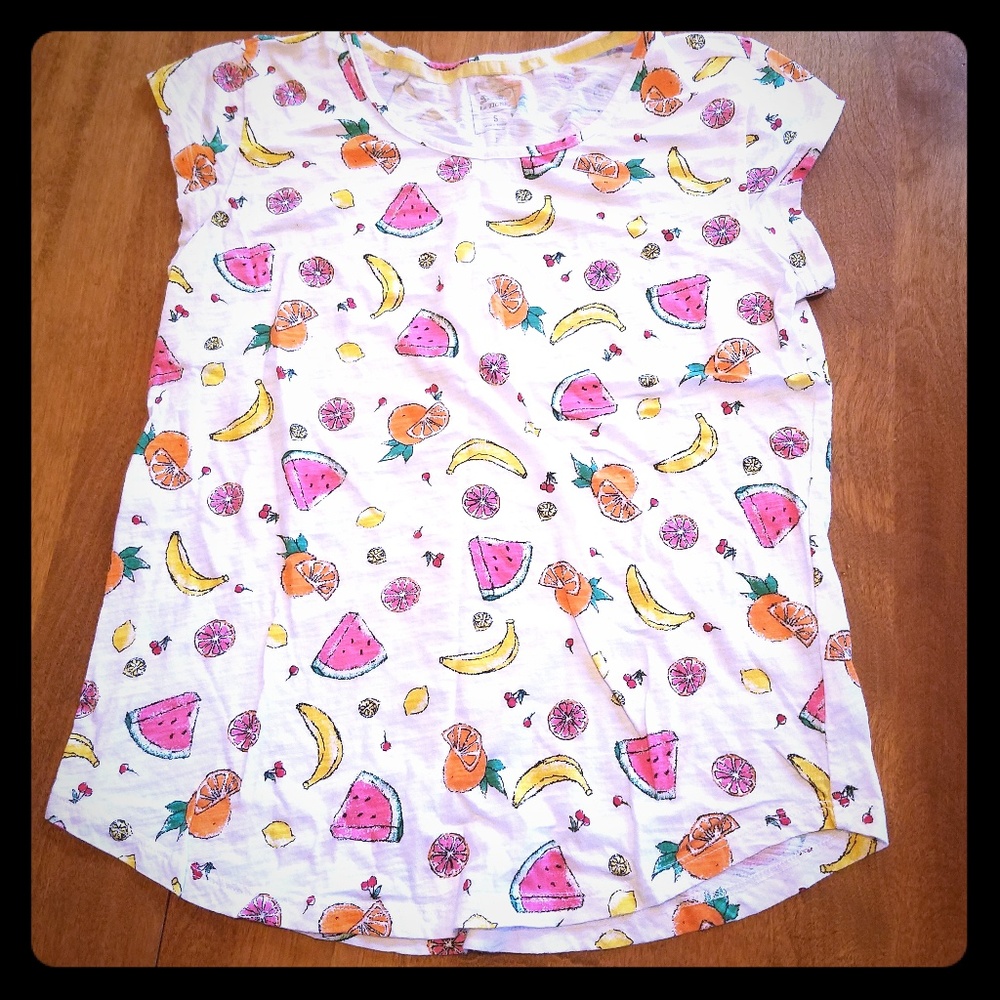 Le Tigre Fruit Printed T-Shit.